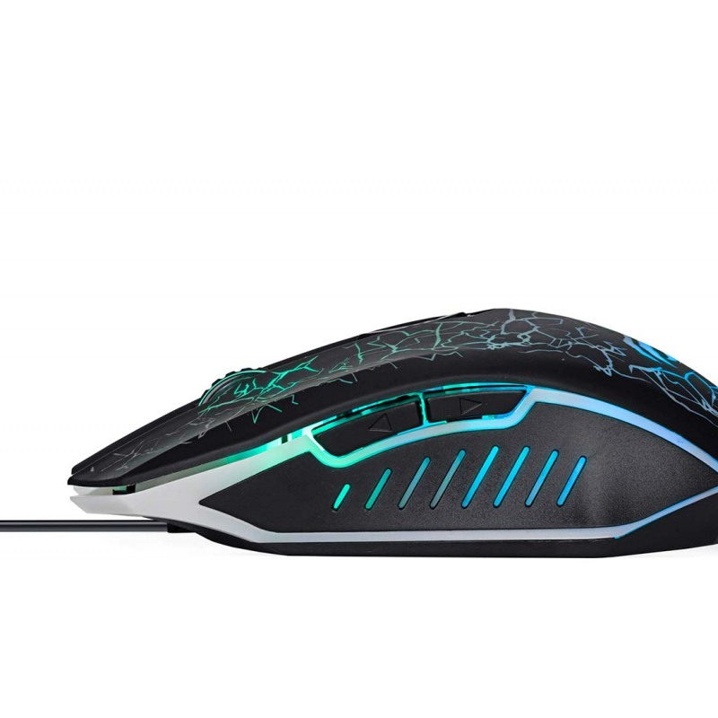Souris Gaming Filaire Optique Havit MS69 RGB Noir
