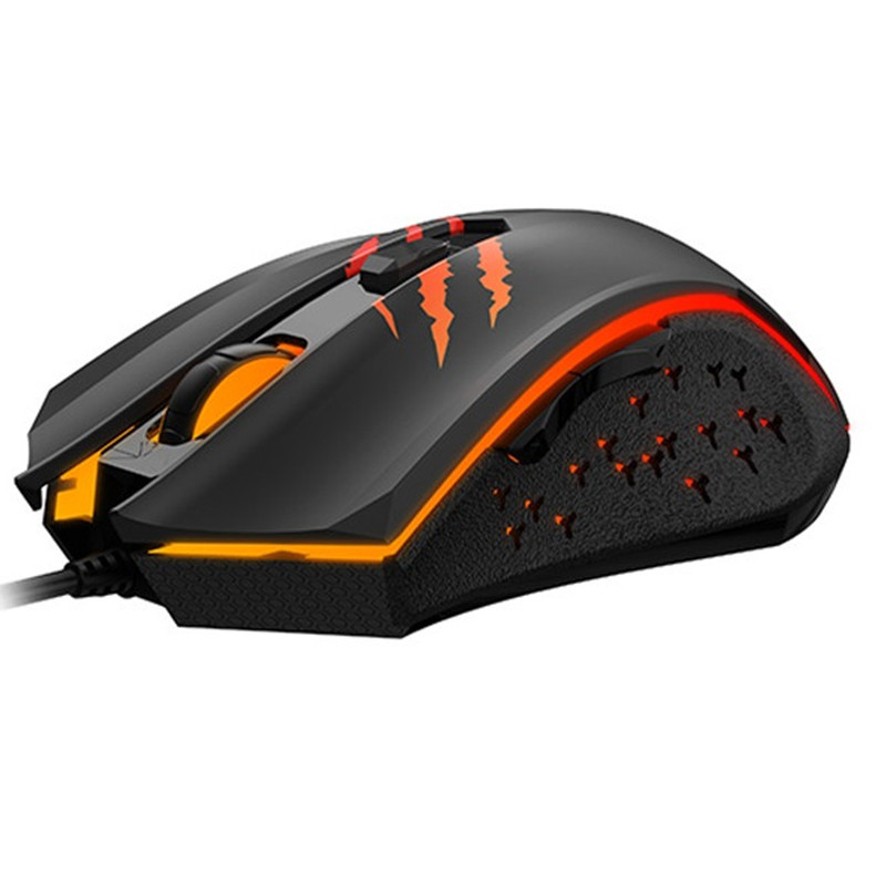Souris Gaming Filaire Optique Havit MS1027 RGB Noir