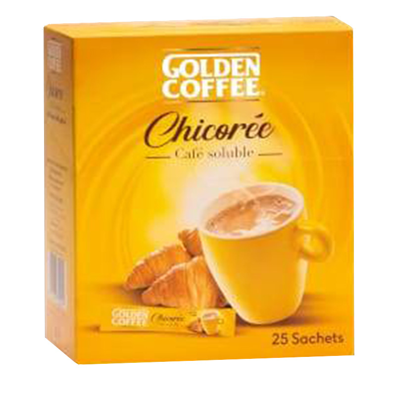 Café Soluble Golden Coffee Chicorée 25 Sachet