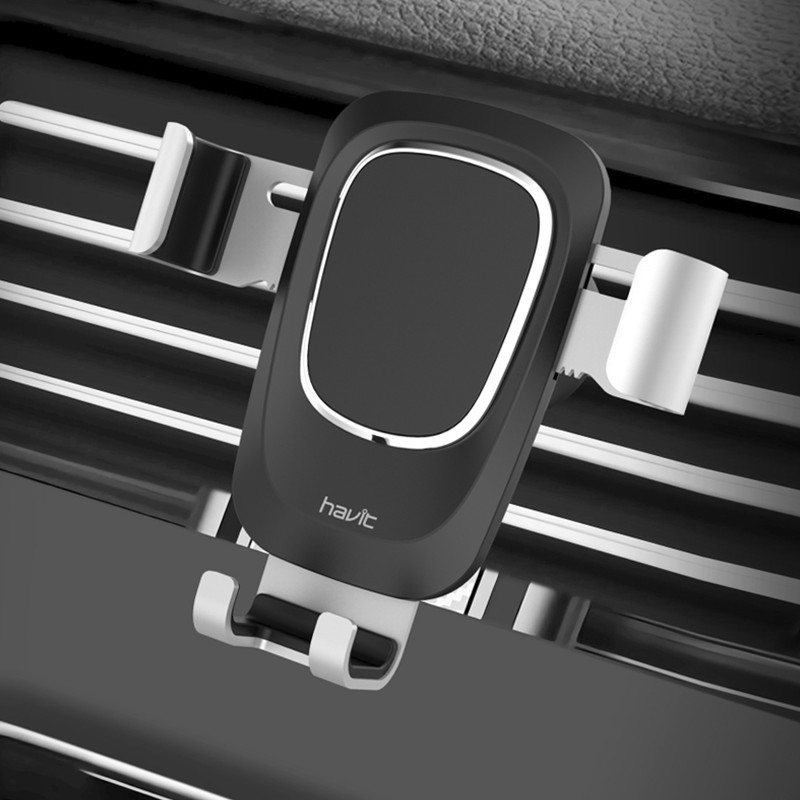 Support Voiture Pour Téléphone a Gravity-Air Ventilation Havit H743