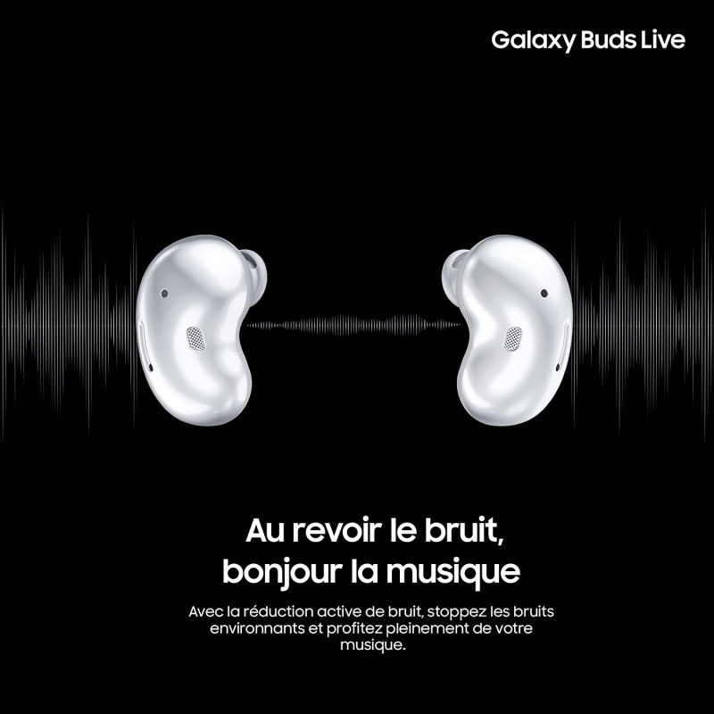 Écouteurs Sans Fil Samsung Galaxy Buds Live R180 Blanc