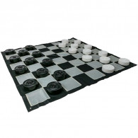 Jeu Chekers En Coffret Noir