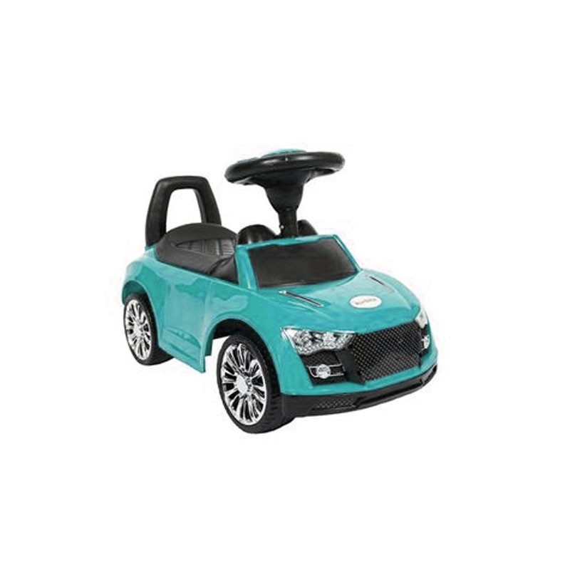 Mini Voiture Auto Poussoir Bleu Turquoise