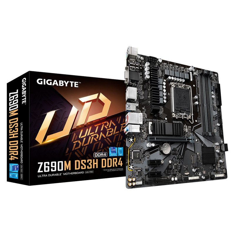 Carte Mère Gigabyte Z690M DS3H DDR4 LGA 1700
