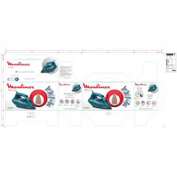 Fer à Repasser Moulinex Virtuo 2000w Vert (IM1736E0)