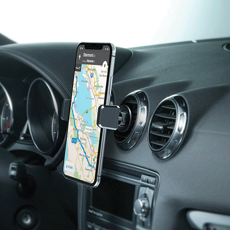 Support Voiture Pour Smartphone Celly Mountvent Noir