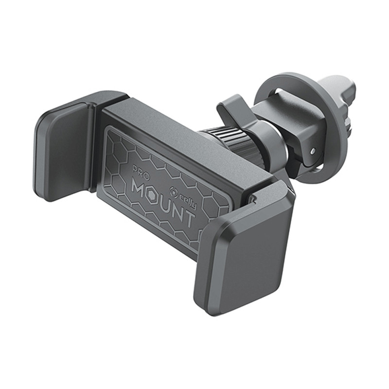 Support Voiture Pour Smartphone Celly Mountvent Noir