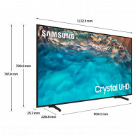 TV Samsung 55 " Smart BU8000 Crystal UHD 4K