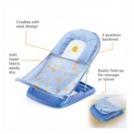 Transat de Bain En Coffret Deluxe Baby Bather Bleu Transat de Bain En Coffret Deluxe Baby Bather Bleu