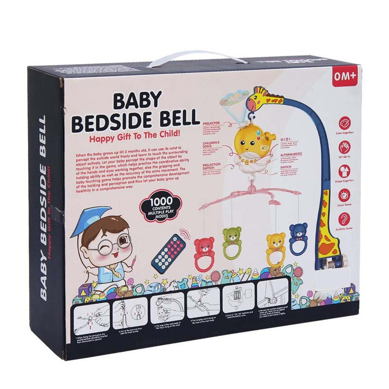 Kit Cloche De Lit Bébé DIY En Bois Hêtre & Bambou - Carillon Mobile Pour Chambre Enfant