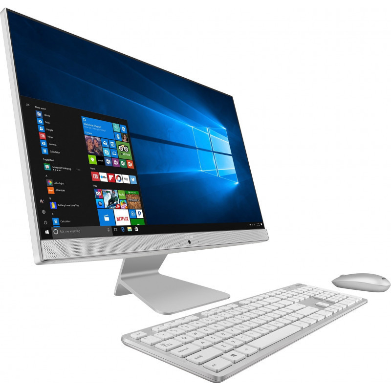 Pc de Bureau All In One Asus I3 10Gén 4Go 256Go Blanc (V222FAK-WA053W)