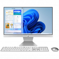 Pc de Bureau All In One Asus I3 10Gén 4Go 256Go Blanc (V222FAK-WA053W)