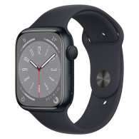 Montre Connectée Apple Watch Séries 8 GPS 45mm Midnight Aluminium Montre Connectée Apple Watch Séries 8 GPS 45mm Midnight Aluminium