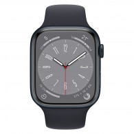 Montre Connectée Apple Watch Séries 8 GPS 45mm Midnight Aluminium Montre Connectée Apple Watch Séries 8 GPS 45mm Midnight Aluminium