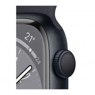 Montre Connectée Apple Watch Séries 8 GPS 45mm Midnight Aluminium Montre Connectée Apple Watch Séries 8 GPS 45mm Midnight Aluminium