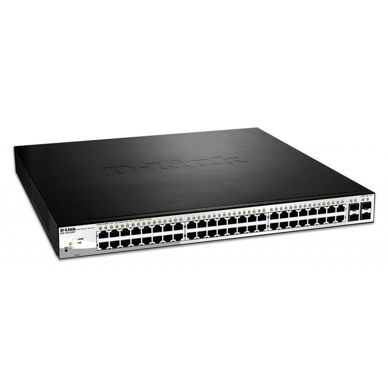 Smart Switch Montable 48 Ports POE Gigabyte + 4 Ports Combo SFP Smart Switch Montable 48 Ports POE Gigabyte + 4 Ports Combo SFP