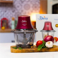 Mini Hachoir Électrique Daisy 600 W 1 Litres Rouge Bordeaux Mini Hachoir Électrique Daisy 600 W 1 Litres Rouge Bordeaux