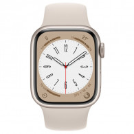 Montre Connectée Apple Watch Séries 8 GPS 45mm Lumière Stellaire