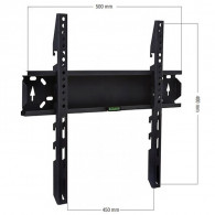 Support Mural Mobile Vontech Pour TV 26"-49" Noir