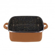 Faitout Carré 28 Cm Bronze