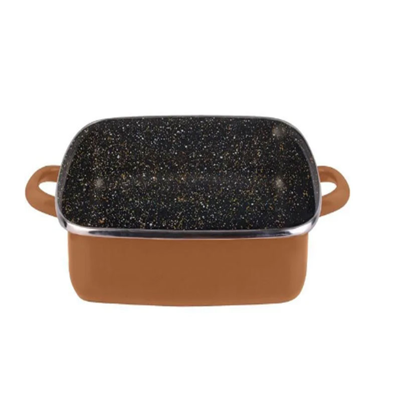 Faitout Carré 28 Cm Bronze