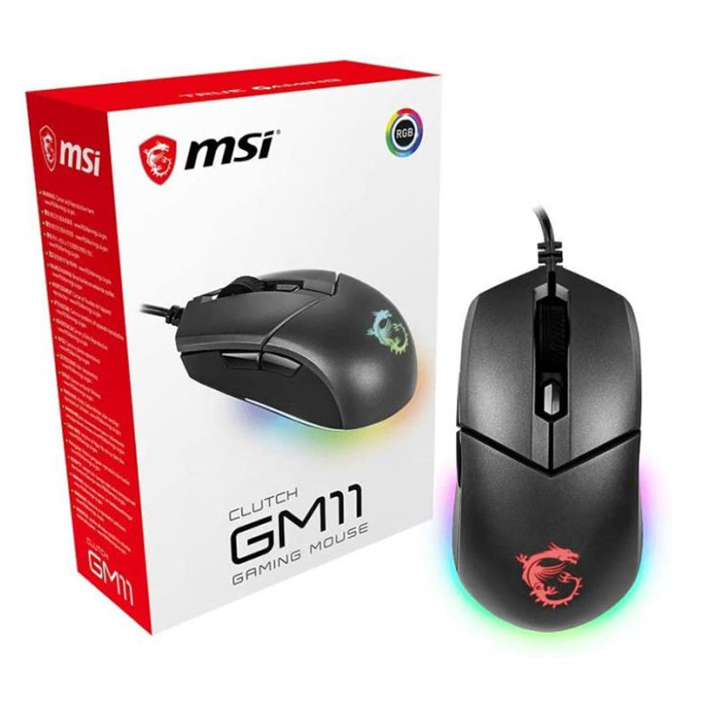Souris Gaming MSI CLUTCH GM11 Noir
