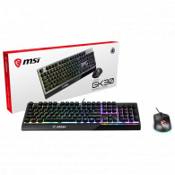 Ensemble Clavier Souris Gamer MSI Vigor GK30 + Clutch GM11 Ensemble Clavier Souris Gamer MSI Vigor GK30 + Clutch GM11