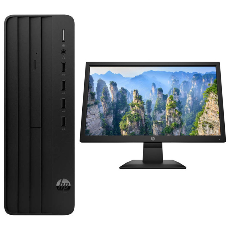 PC DE BUREAU DESKTOP HP RP5810 Pentium G3420 8Go 500Go SSD HD W10