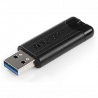 Clé USB Verbatim PinStripe USB 2.0 64 Go Noir