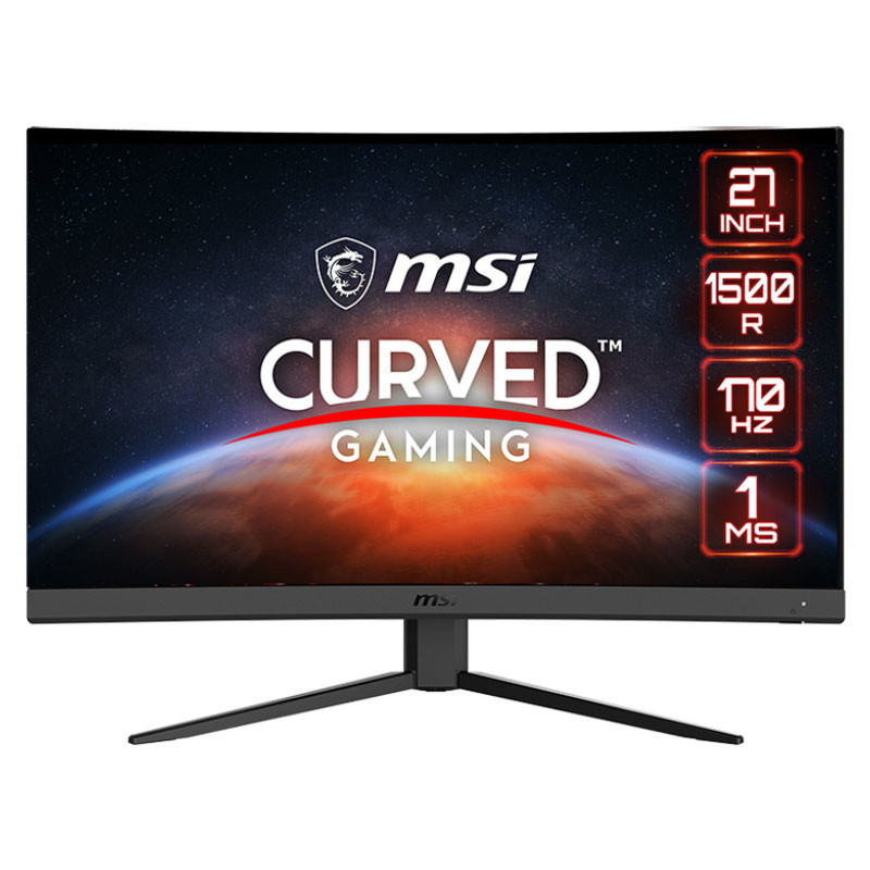 Ecran Gaming Incurvé MSI G27CQ4 E2 27'' WQHD 170 Hz Noir
