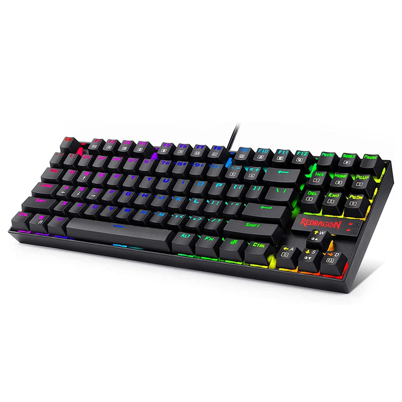 Clavier Gamer Mécanique Redragon RED Switch Noir (K552RGB-2)