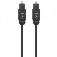 Câble Audio Numérique Toslink Manhattan Noir (356084)