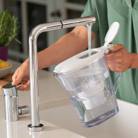 Carafe filtrante Aqua Optima Liscia Blanc Carafe filtrante Aqua Optima Liscia Blanc