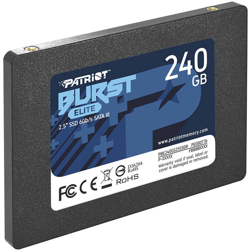 Disque Dur Interne Patriot PBE240GS25SSDR SSD 240Go 2.5"