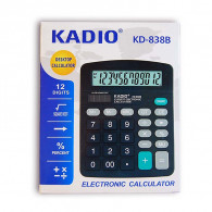 Calculatrice De Bureau Kabido 12 Chiffres Noir