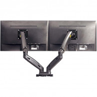 Support De Bureau Pour 2 Ecrans PC LCD à LED De 17"-30" Noir