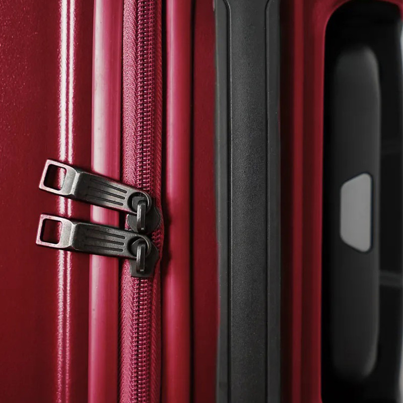 Valise Francesco Ferellino Incassable Petit Modèle Rouge Bordeaux