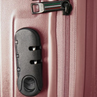 Valise Francesco Ferellino Incassable Petit Modèle Rose Valise Francesco Ferellino Incassable Petit Modèle Rose