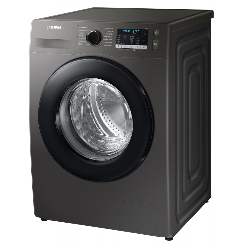 Lave Linge Frontale Samsung Eco Bubble 8Kg Inox WW80TA046AX