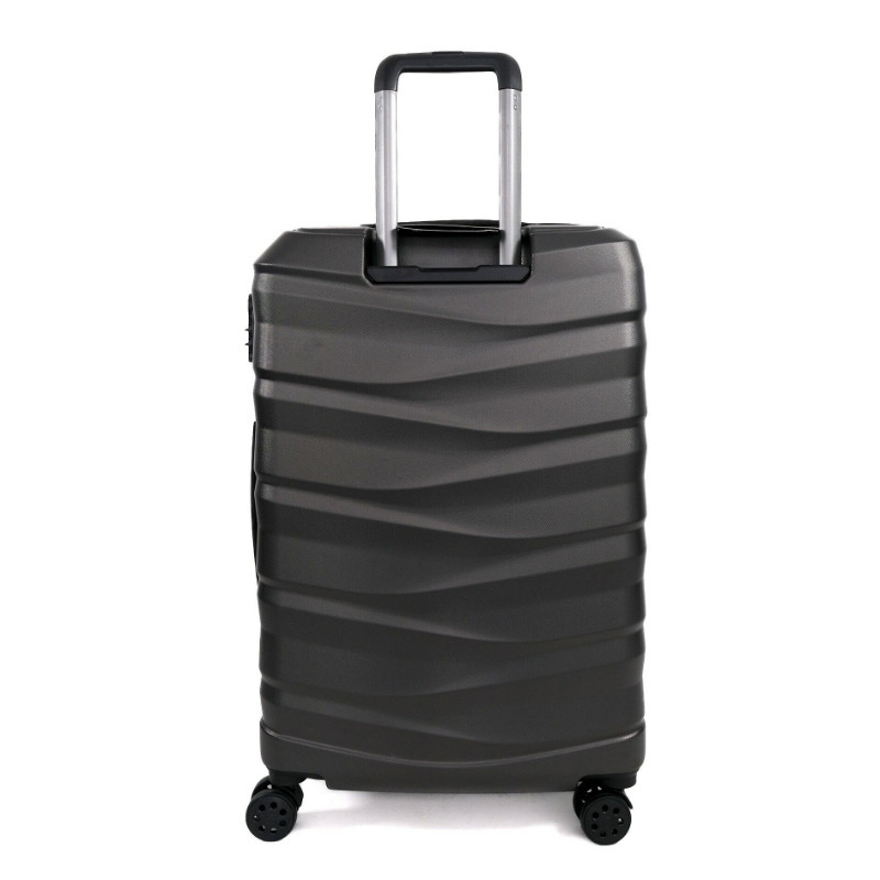 Valise Incassable Italy Moyen Modèle Noir