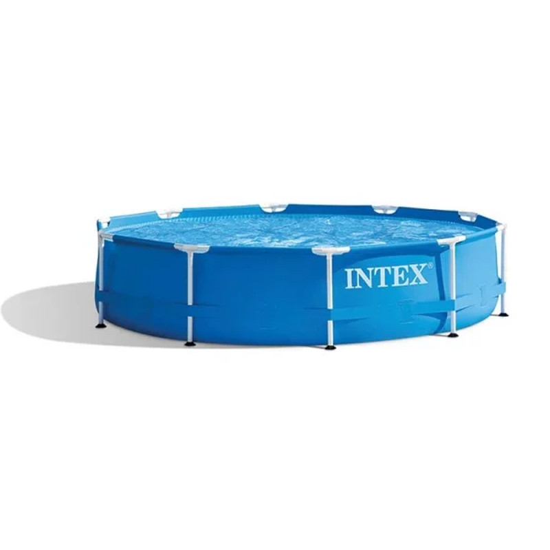 Petite Piscine Intex Metal Frame Ronde 3,05 x 0,76 m - Bleu Petite Piscine Intex Metal Frame Ronde 3,05 x 0,76 m - Bleu