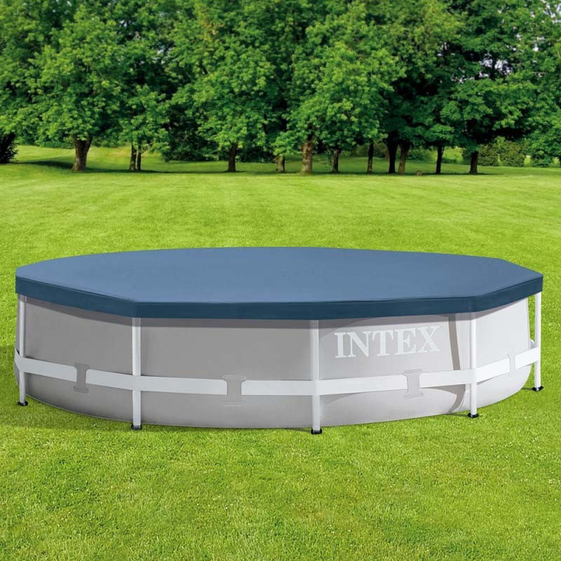 Bâche De Protection Intex Pour Piscine Tubulaire De Diamètre 4.57 m