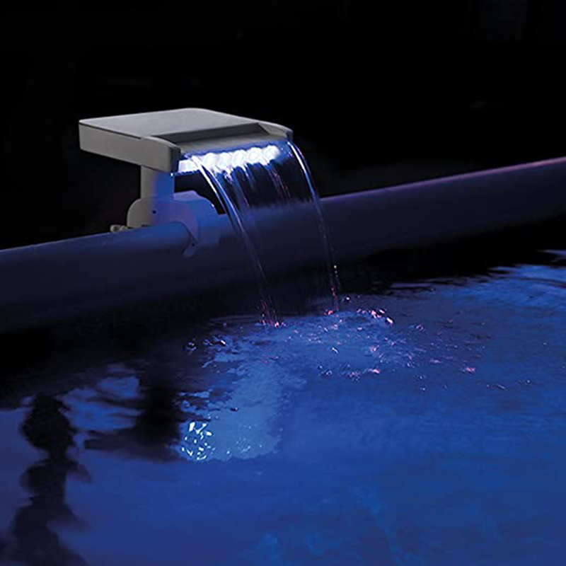 Cascade Piscine Intex Led Multicolore