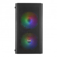 Boîtier Mars Gaming MC300 Micro-Atx Case, 3X 120MM Frgb Fa - Noir
