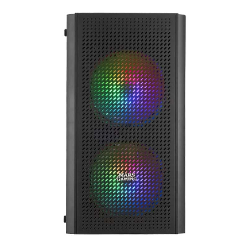 Boîtier Mars Gaming MC300 Micro-Atx Case, 3X 120MM Frgb Fa - Noir