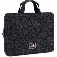 Housse Rivacase 7913 Pour Ordinateur Portable 13.3-14" Avec Poignées - Noir