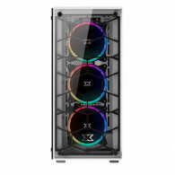Boîtier Xigmatek Gaming Venom X Arctic Tempered Glas ARGB - Blanc Boîtier Xigmatek Gaming Venom X Arctic Tempered Glas ARGB - Blanc