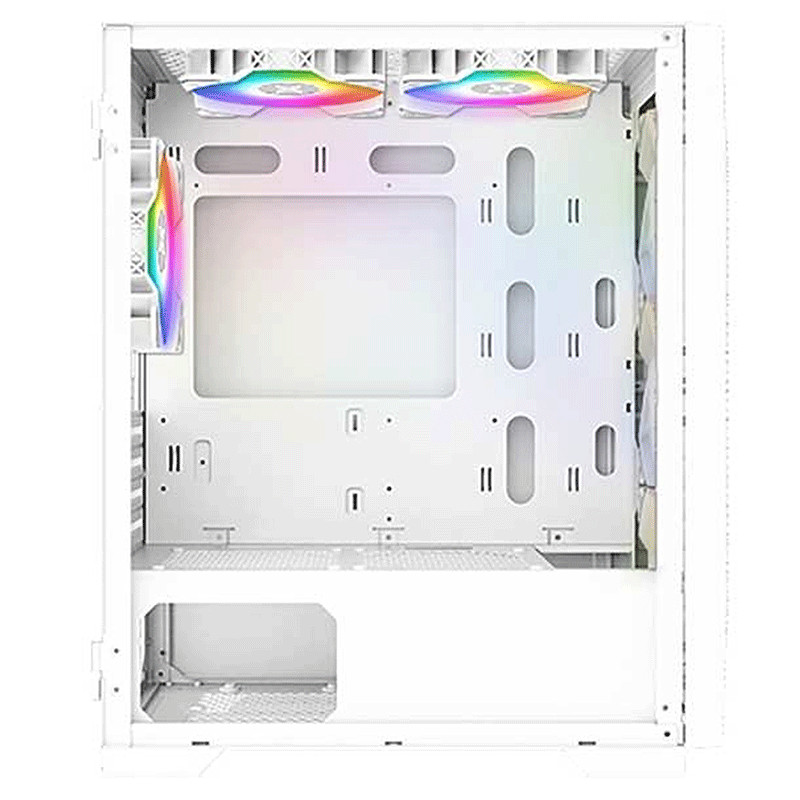 Boitier Gaming Xigmatek Gemini II Arctic EN48656 RGB-Blanc