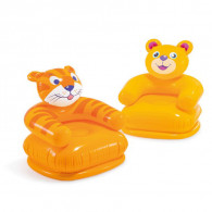 Fauteuil Gonflable Enfant Intex Happy Animal Ourson- Multi couleur