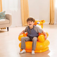 Fauteuil Gonflable Enfant Intex Happy Animal Ourson- Multi couleur